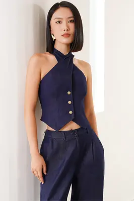 AIDA CHAMBRAY TOP