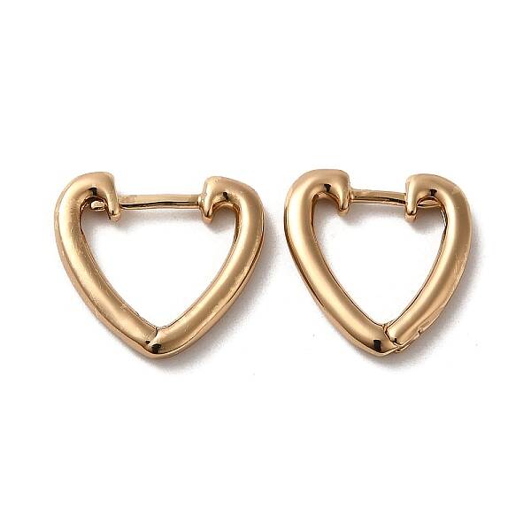 Brass Hoop Earrings