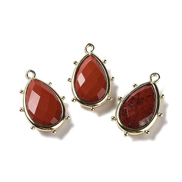 Natural Red Jasper Pendants