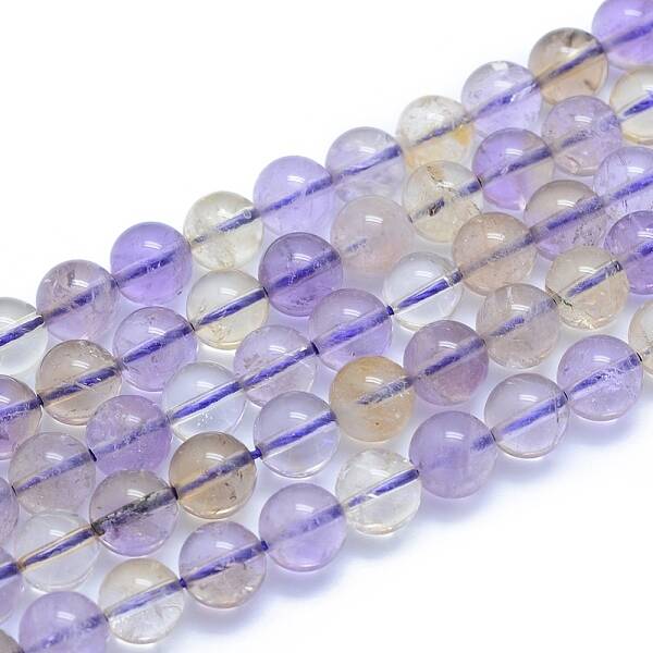 Natural Ametrine Beads Strands