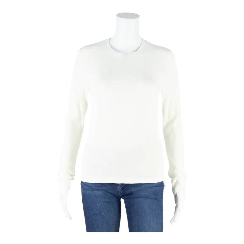 NK Stretch Top Cream Long Sleeve Womens L