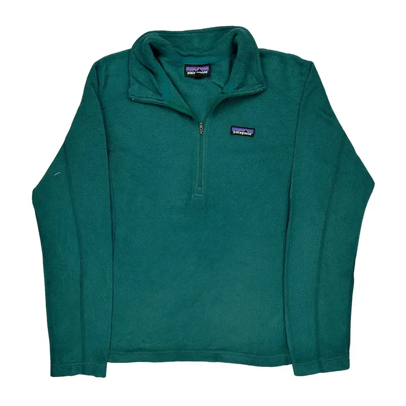 Patagonia Fleece - Medium Green Polyester | Size: medium