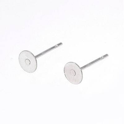 Tarnish Resistant 304 Stainless Steel Stud Earring Findings