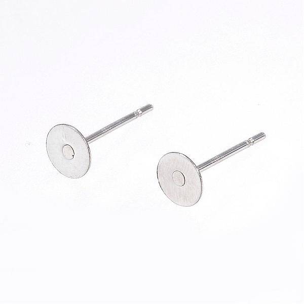 Tarnish Resistant 304 Stainless Steel Stud Earring Findings