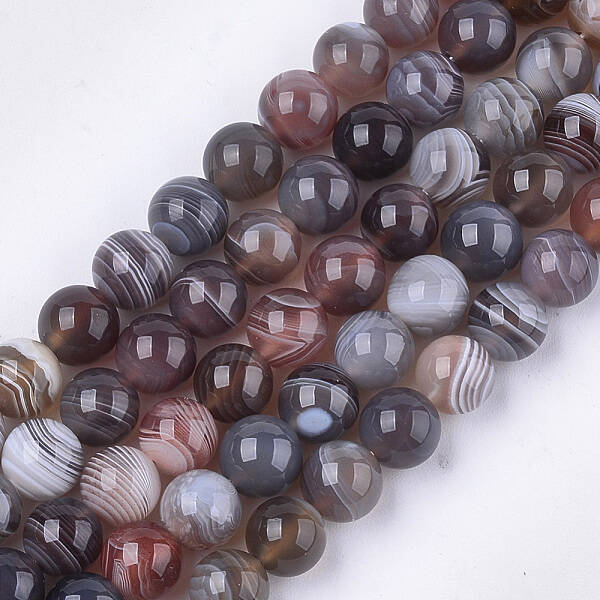Natural Botswana Agate Beads Strands