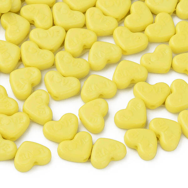 Opaque Acrylic Beads