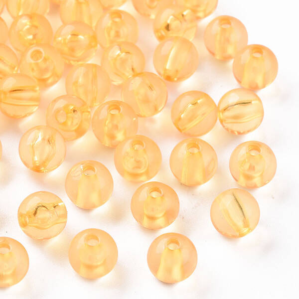 Transparent Acrylic Beads