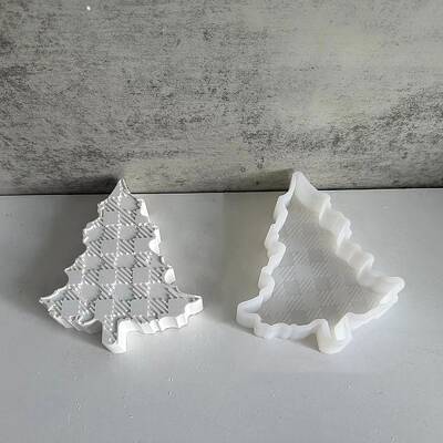 Christmas Candle Holder Silicone Molds