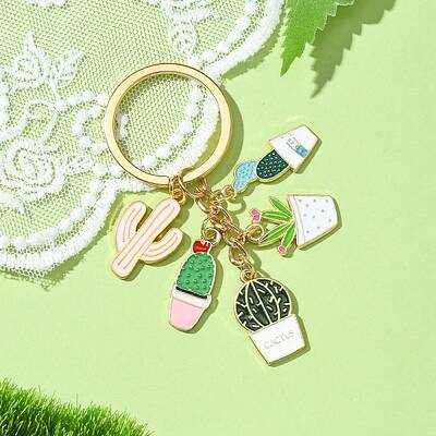 Alloy Enamel Keychain