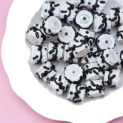 Opaque Acrylic Beads