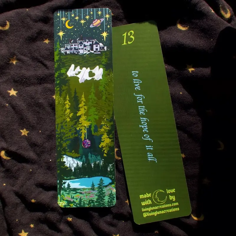 The Lakes Bookmark