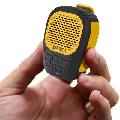 Portable Wireless Audio Speaker, Waterproof Clip-on Design Bass Boost Speaker with Built-in Mic, Portable Speaker, USB Ch...