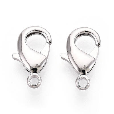 Brass Lobster Claw Clasps