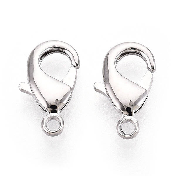 Brass Lobster Claw Clasps