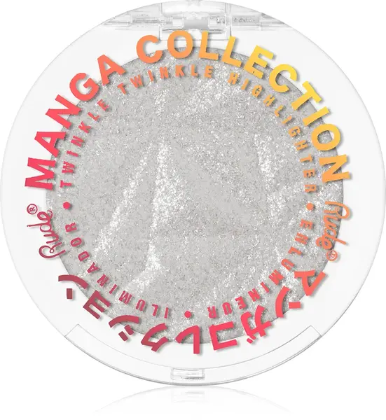 Rude Cosmetics Manga Collection Twinkle Twinkle Compact Highlighter Powder Color Kirei-Sama's Playlist 4 g