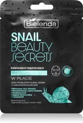 Bielenda Snail Beauty Secrets regenerating mask for problem skin, acne