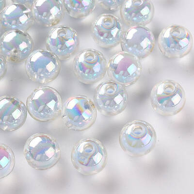 Transparent Acrylic Beads