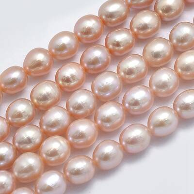 Natural Cultured Freshwater Pearl Beads Strands
