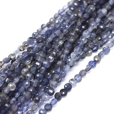 Natural Iolite Beads Strands