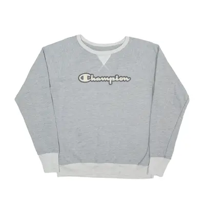 CHAMPION Sweatshirt Grey Mens S