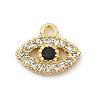 Rack Plating Leaf Brass With Rhinestone