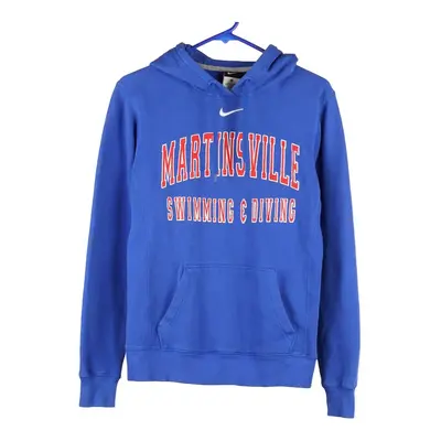 Martinsville Swimming & Diving Champion College Hoodie - Small Blue Cotton