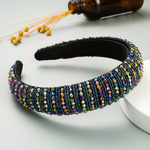 Bling Bling Glass Beaded Hairband