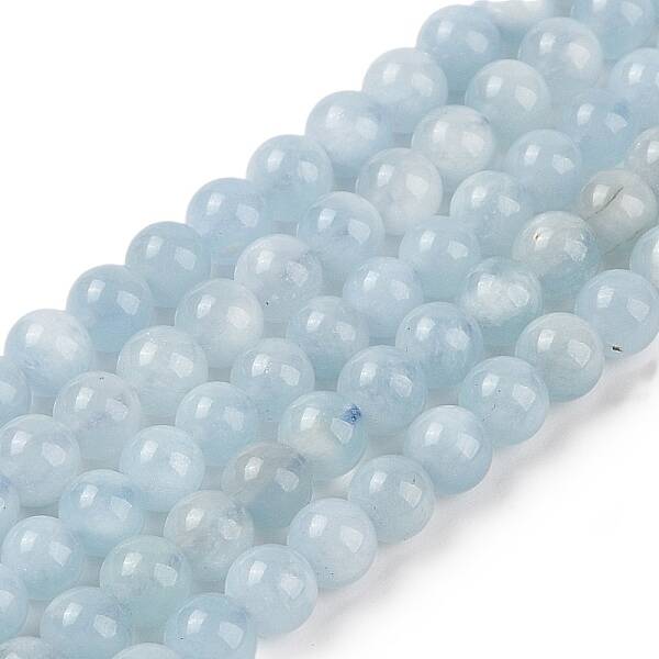 Natural Aquamarine Beads Strands