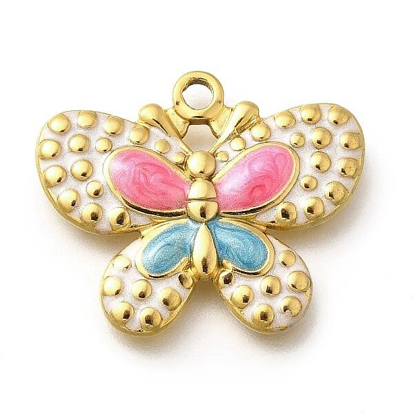304 Stainless Steel Enamel Pendants