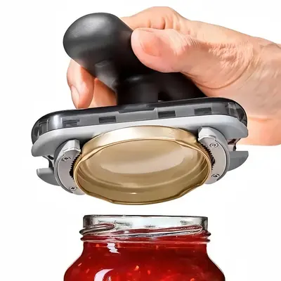 Jar Opener, 1 Count Adjustable Jar & Bottle Opener, Multifunctional Portable Can Opener, Household Kitchen Tool, Kitchen Acce...