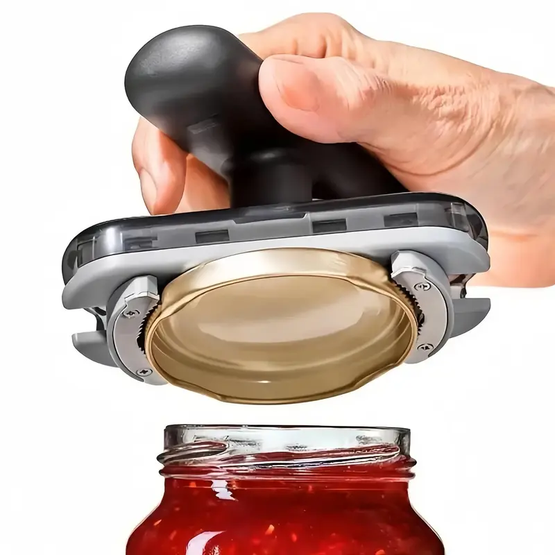 Jar Opener, 1 Count Adjustable Jar & Bottle Opener, Multifunctional Portable Can Opener, Household Kitchen Tool, Kitchen Acce...