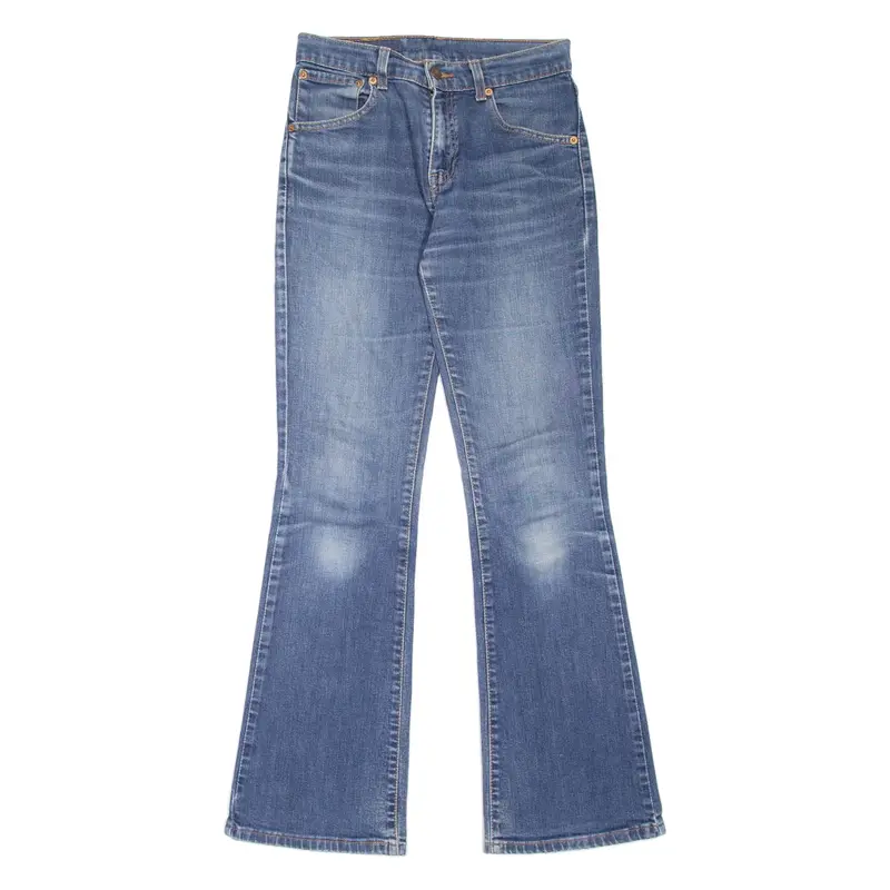 LEVI'S 525 Womens Jeans Blue Regular Bootcut Stone Wash W27 L32