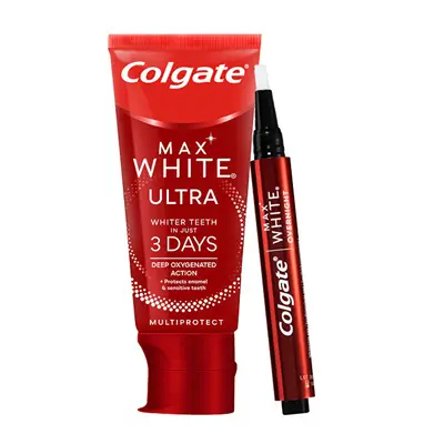 Colgate Set Per La Cura Dei Denti Sbiancante Max White