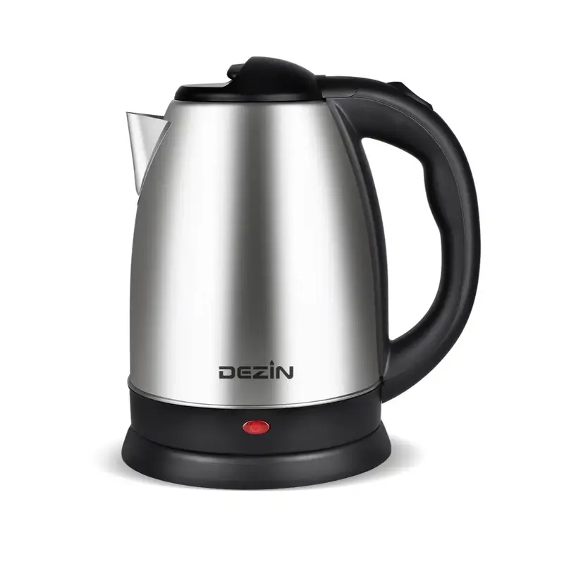 DEZIN Electric Kettle Upgraded, BPA Free 2L Stainless Steel Tea Kettle, Fast Boil Water Warmer with Auto Shut Off and Boil Dr...