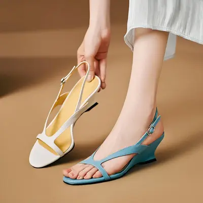 CHIKO Jena Open Toe Wedge Wedges Sandals