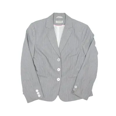 C.A.N.D.A Blazer Jacket Grey Pinstripe Womens UK 12