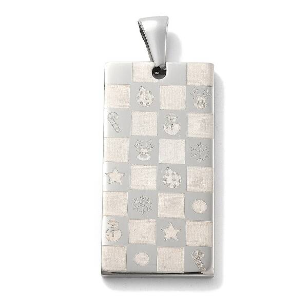 Christmas 304 Stainless Steel Pendants