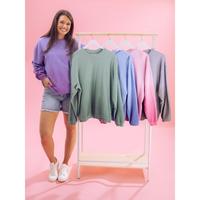 Dip Dye Ribbed Pullover by DD Design | S - 2XL