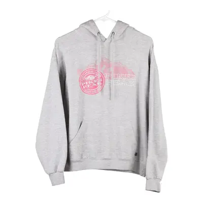 Pikes Freaks Noble Wear Hoodie - Medium Grey Cotton Blend