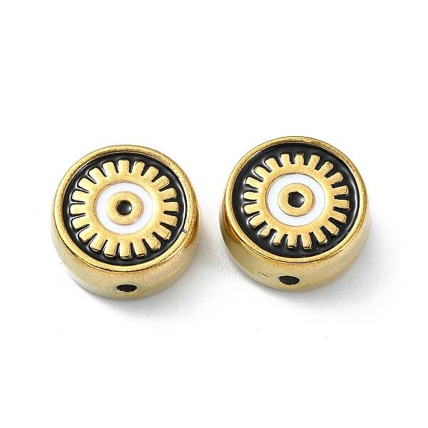 Ion Plating(IP) 304 Stainless Steel Enamel Beads