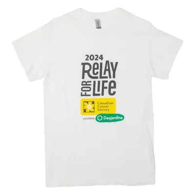 GILDAN Charity Mens T-Shirt White S