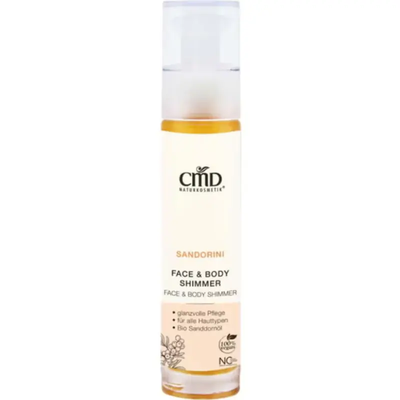 Cmd naturkosmetik Sandorini illuminating face and body 5ml