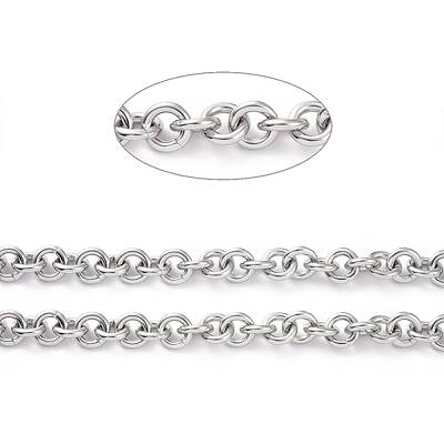 Tarnish Resistant 304 Stainless Steel Rolo Chains