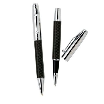 13 Promotional Vestini Bettoni Ballpoint Pen - Carbon Fiber & ...