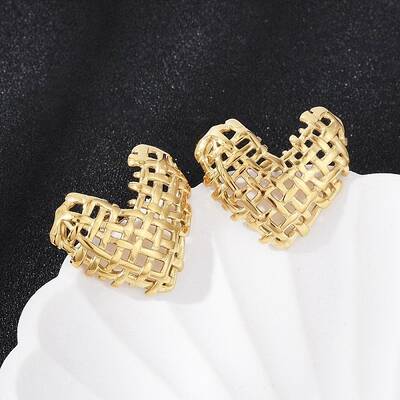 304 Stainless Steel Stud Earrings