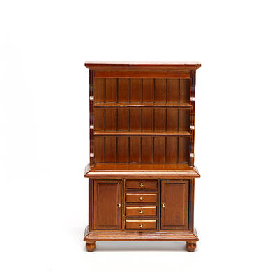 Wooden Miniature Cabinet Display Decorations