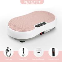 PHAGATT Vibration Plate Exercise Machine, 99-120 Level Vibration Adjustment, 2 Fitness Resistance Bands, Body Relaxation