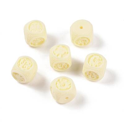 Synthetic Shell & Resin Beads