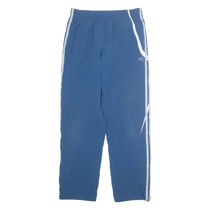 ADIDAS Mens Track Pants Blue Straight L W31 L31