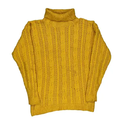 Ralph Lauren Jumper - Medium Yellow Cotton